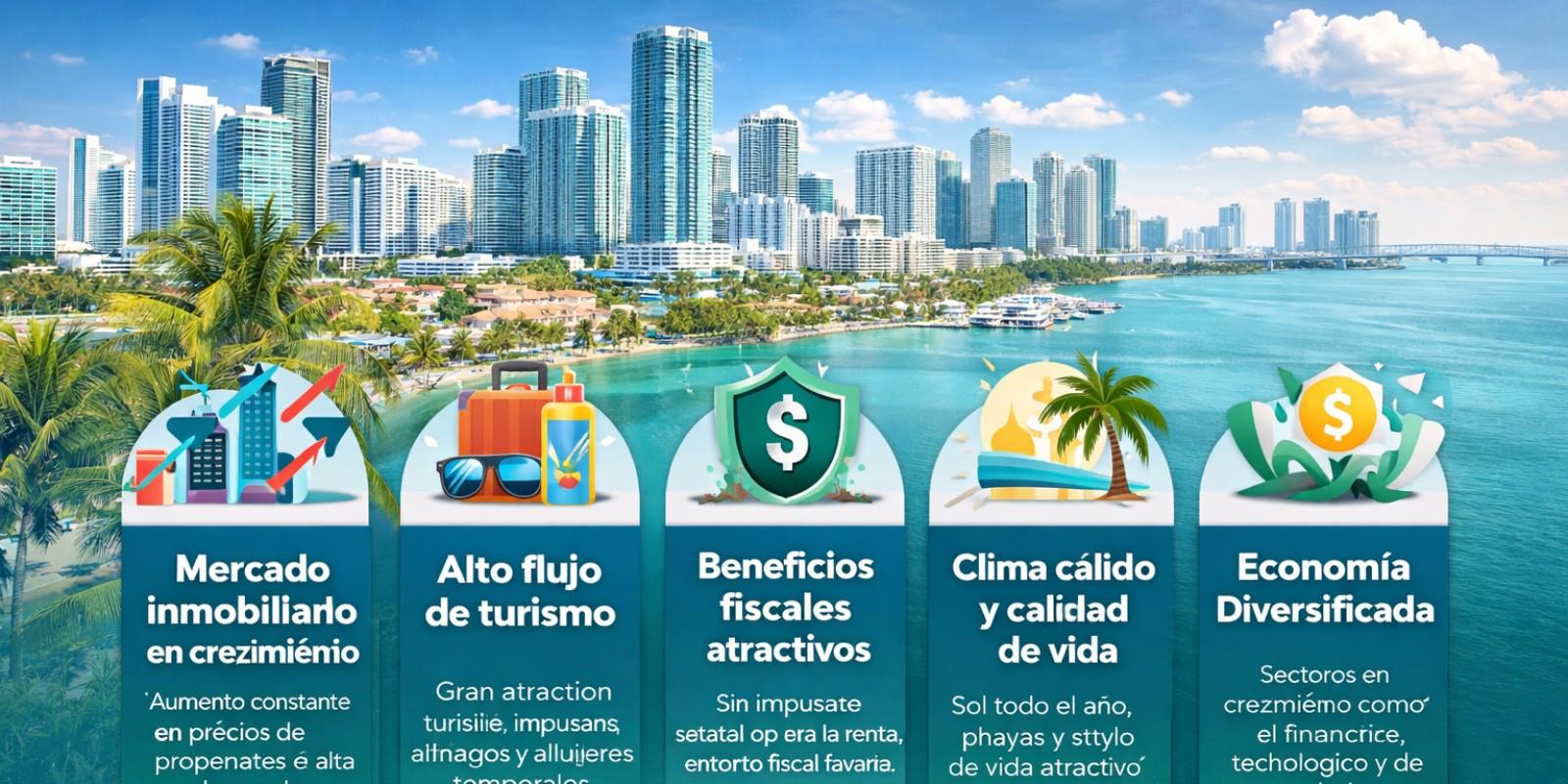 Por qué Miami es el mercado ideal para invertir