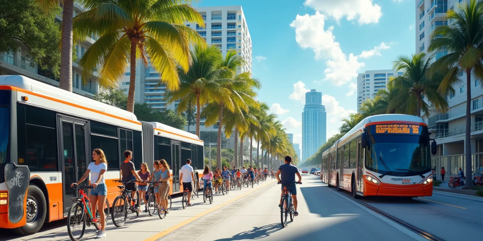 Acceso al Transporte Público desde Faena Residences